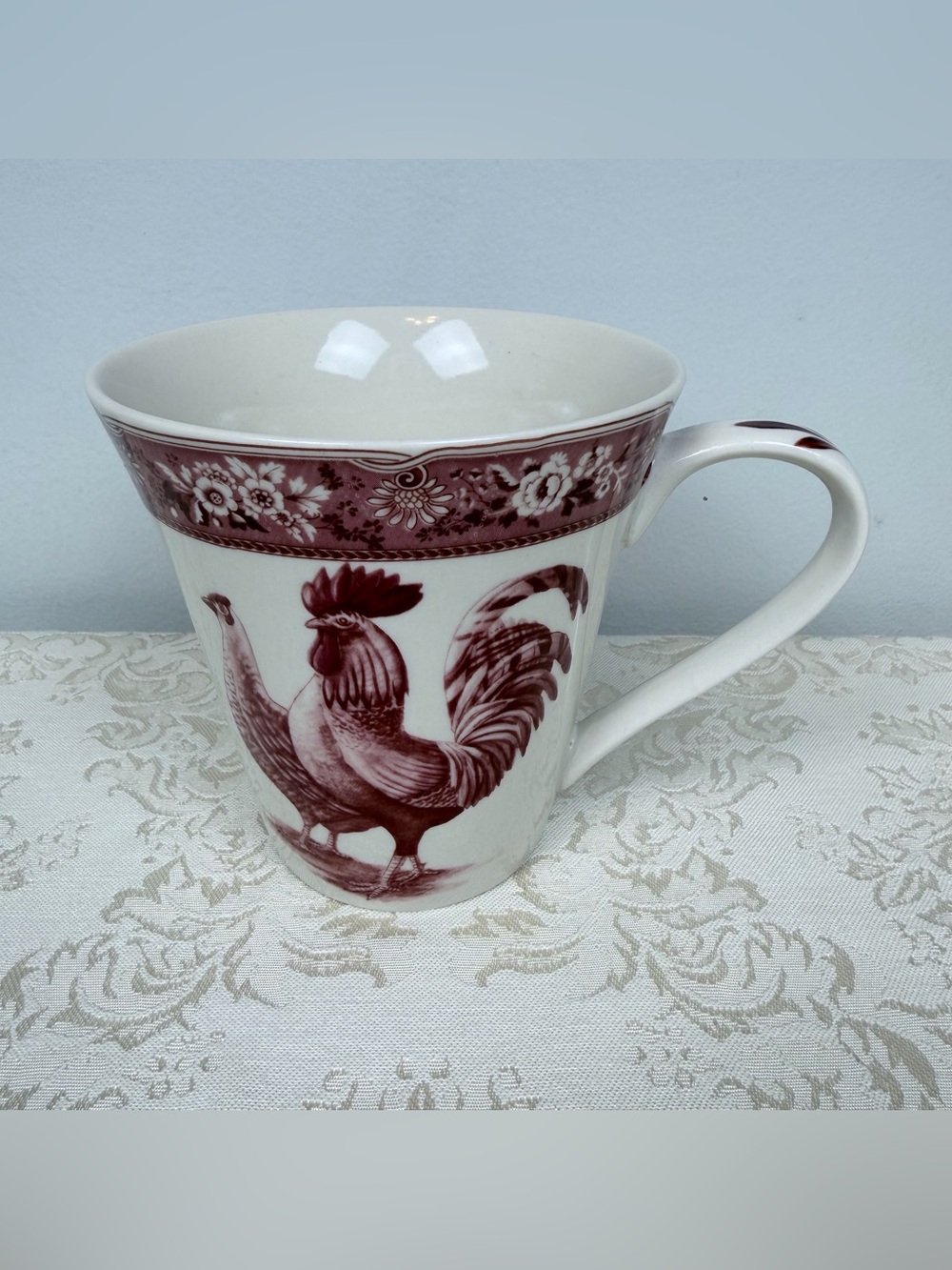 Harry & David Rooster Coffee Mug, Teacup, Country, Farmhouse